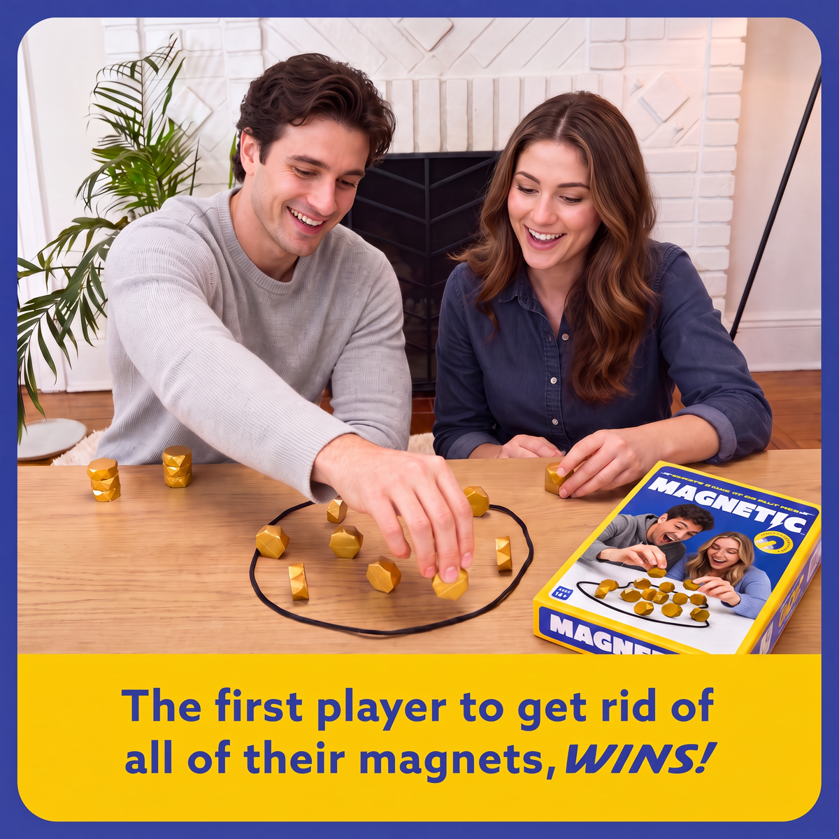 The Viral Magnetic Family Game